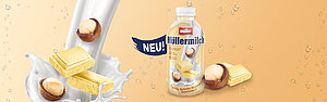 Comeback im Kühlregal 2024: Die Müllermilch Weiße Schoko-Macadamia-Geschmack