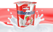 Müllermilch Original im Becher
