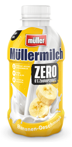 Müllermilch Zero Banane
