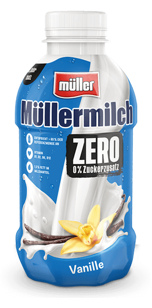 Müllermilch Zero Vanille