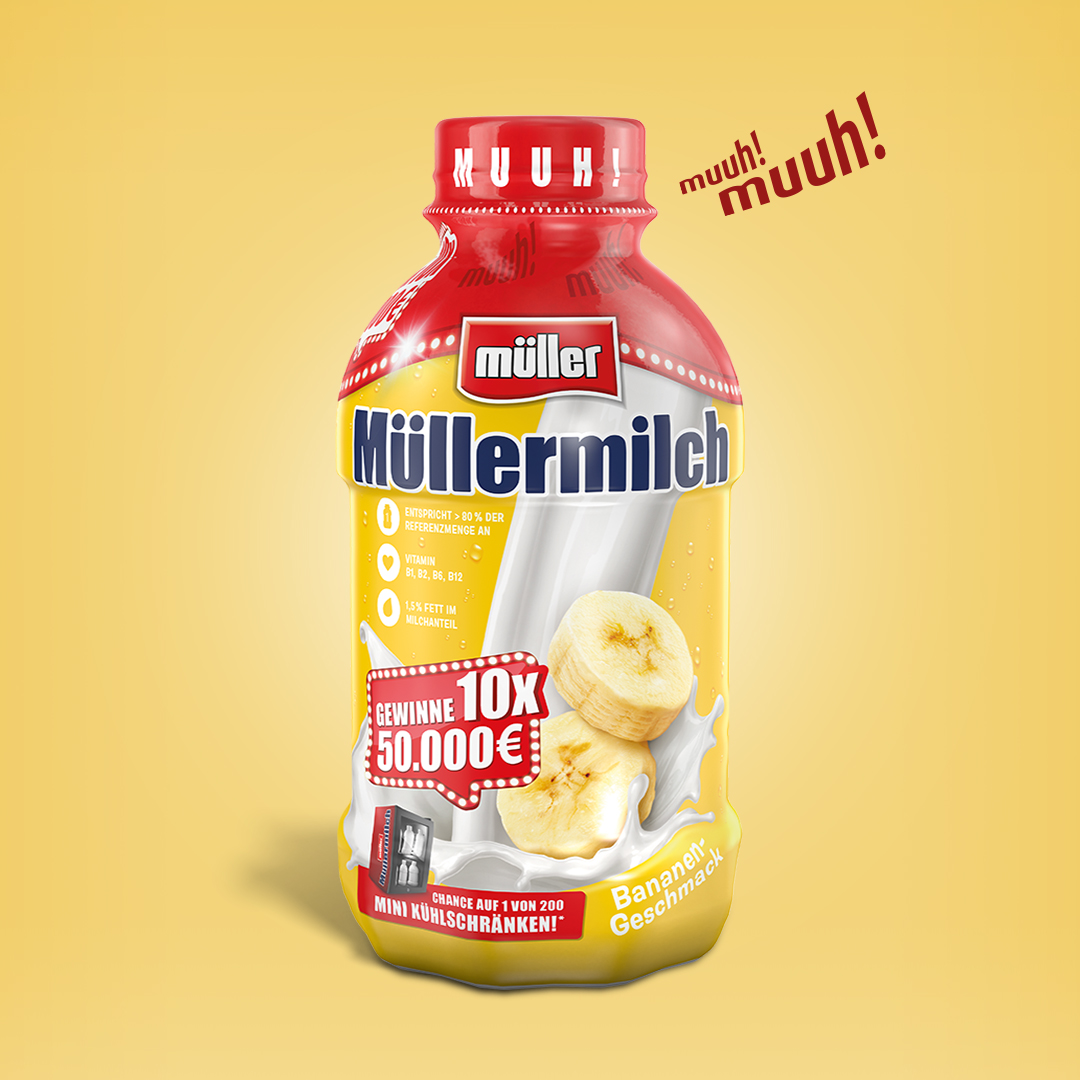 Müllermilch Banane