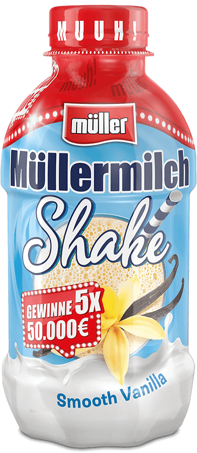 Müllermilch Shake Vanille