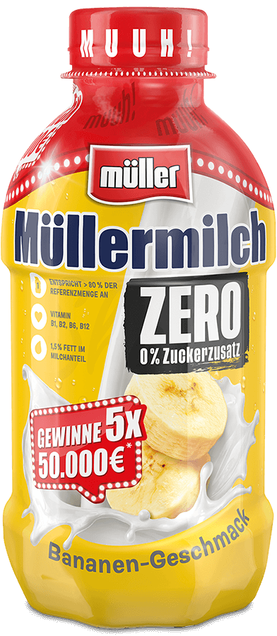 Müllermilch Zero Banane