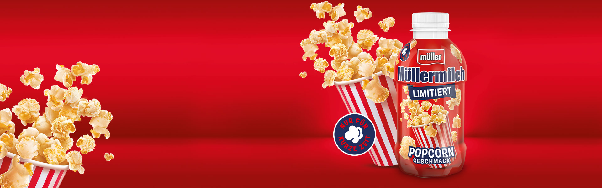 Müllermilch Limitiert Popcorn Geschmack bringt Kino-Feeling nach Hause!
