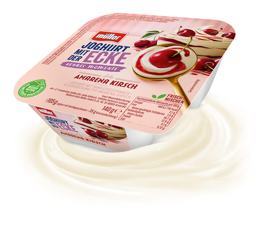 Joghurt mit der Ecke Genussmomente À la Amarena Kirsch