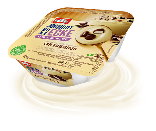 Joghurt mit der Ecke Genussmomente À la Caffè Delizioso