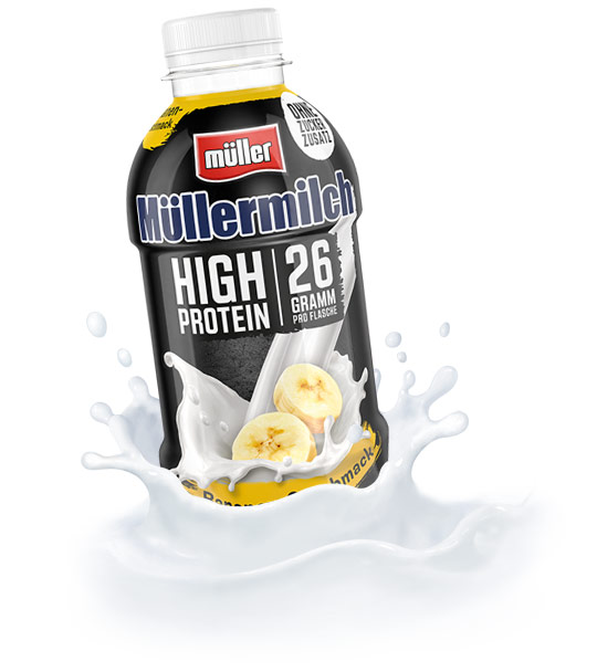 Müllermilch High Protein High Protein Banane-Geschmack
