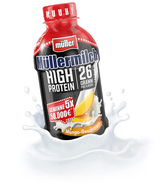 Müllermilch High Protein High Protein Mango-Geschmack