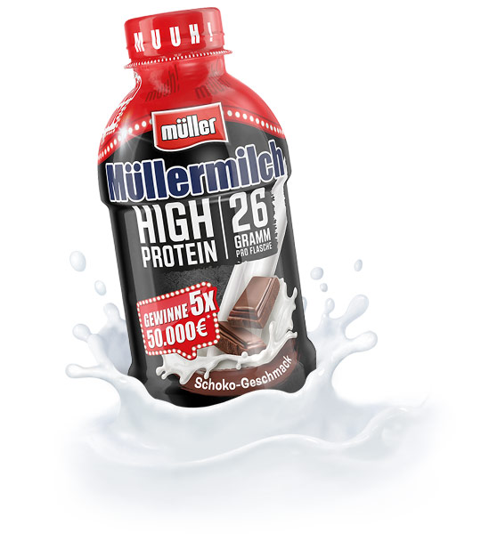 Müllermilch High Protein High Protein Schoko-Geschmack