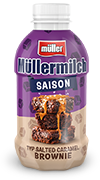 Müllermilch Saison Typ Salted Caramel Brownie