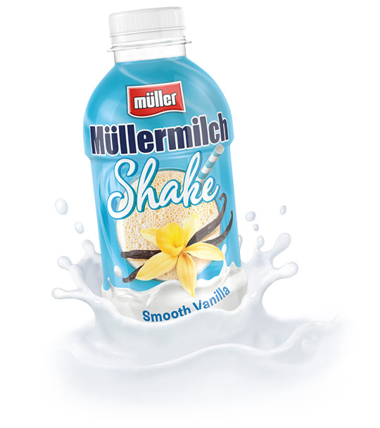 Müllermilch Shake Shake Smooth Vanilla