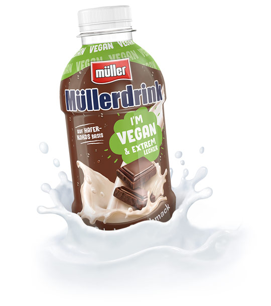 Müllerdrink Vegan Müllerdrink Vegan mit Schokoladen-Geschmack
