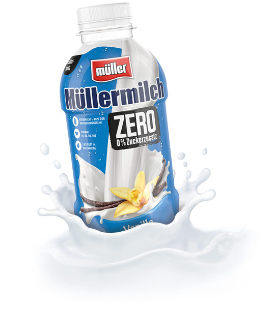 Müllermilch Zero Vanille